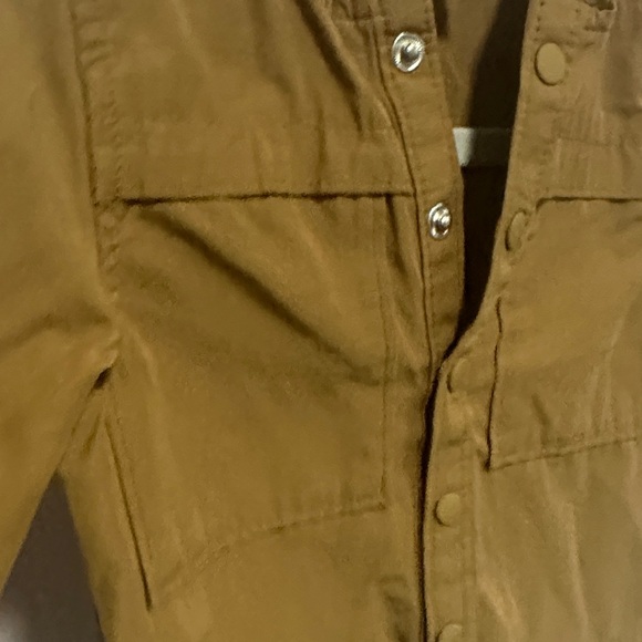 Old Navy Kids Tan Raincoat - Picture 3 of 7